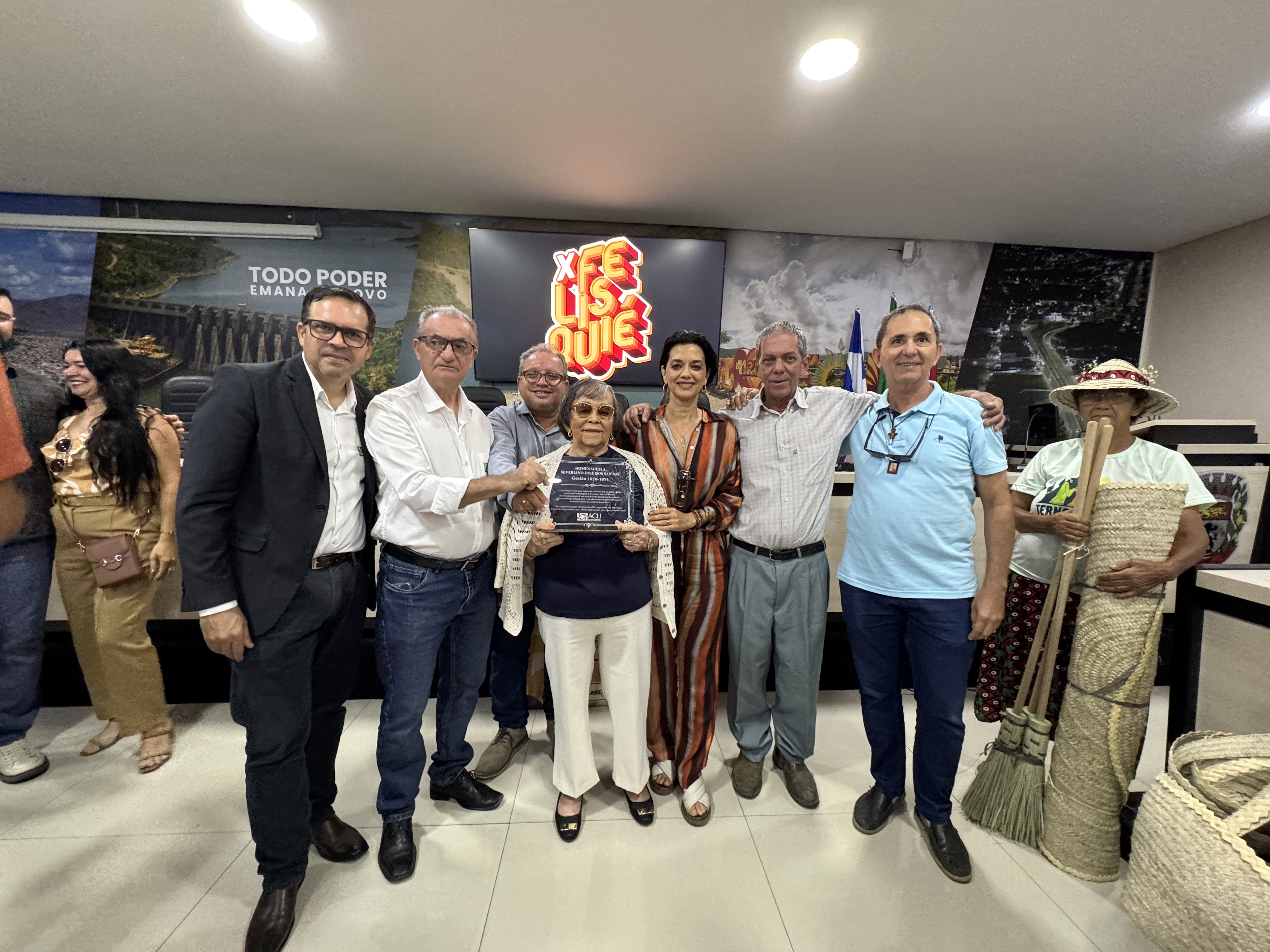 ACIJ presta homenagem a SEVERIANO JOSÉ DOS SANTOS